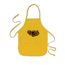 Cat Lady Orange aprons
