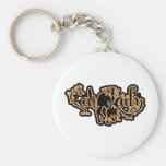 Cat Lady Orange Keychains