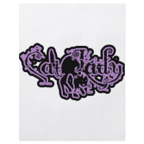 Cat Lady Purple flyers