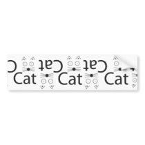 CAT Logo bumper stickers