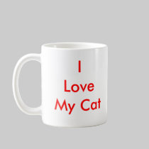 Cat Love Mug mugs