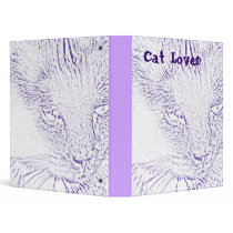 Cat Lover Binder