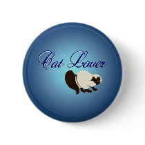 Cat Lover Button buttons