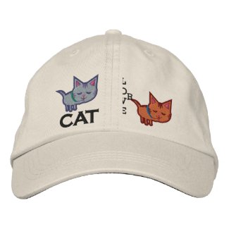 Cat Lover Embroidered Hat embroideredhat