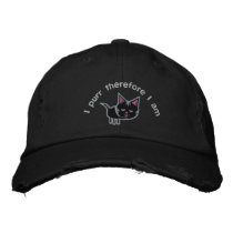 Cat Lover Embroidered Hat embroidered hats
