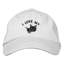 Cat Lover Embroidered Hat embroidered hats