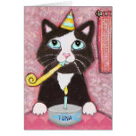 Cat Lover Girl's Birthday Card