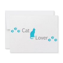 Cat Lover invitations by RescueCat Cat Lover invitations