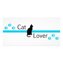 Cat Lover photo cards by RescueCat Cat Lover photo cards