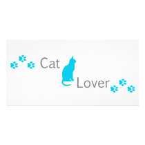 Cat Lover photo cards by RescueCat Cat Lover photo cards