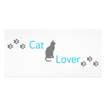Cat Lover photo cards by RescueCat Cat Lover photo cards
