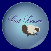 Cat Lover Plate