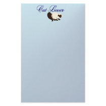 Cat Lover Stationary stationery