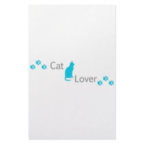 Cat Lover stationery by RescueCat Cat Lover stationery