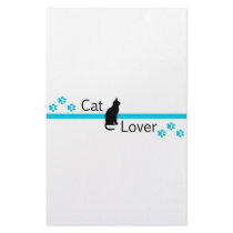 Cat Lover stationery by RescueCat Cat Lover stationery