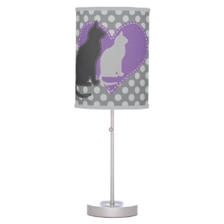 Cat Lover Table Lamp