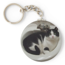 Cat lovers delight key chain