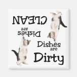 Cat Lovers Dishwasher Magnet