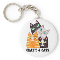 Cat Lover's Key Chain