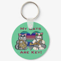 Cat Lover's Key Chain keychains