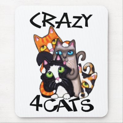 Cat Lover's Mouse Mats by jamiecreates1