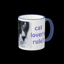 Cat Lovers Rule 2 Mug mugs