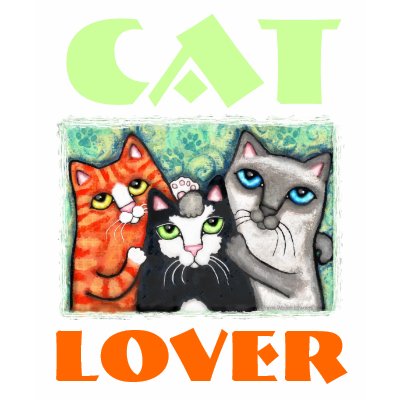 Cat Lover's T-Shirt by jamiecreates1
