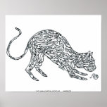 CAT made of MICE by NICHOLAS       MINI... Poster