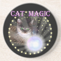Cat Magic coasters