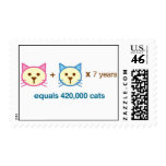 cat math stamp