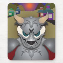 Cat Medieval mousepads