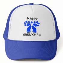 Cat Menorah Happy Hanukkah Hats by yosefdreams Cat Menorah Happy Hanukkah Hats