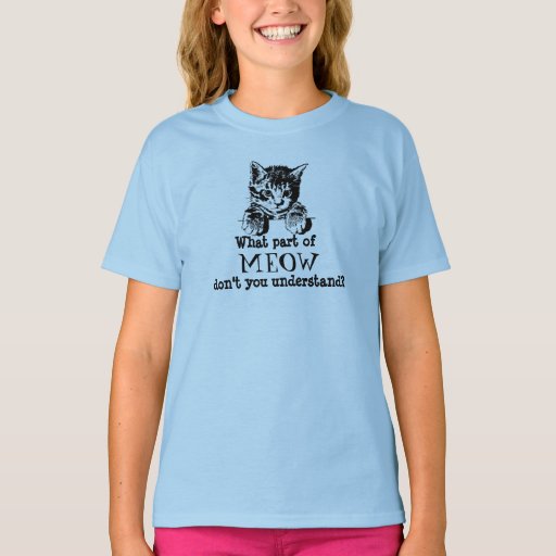 meow wow shirt