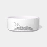 cat mice cartoon  bowl cat food bowl