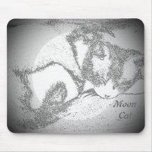 Cat mouse pad