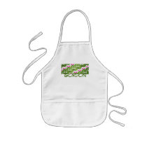 Cat Mouse Pattern Grrwwn aprons