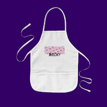 Cat Mouse Pattern Pink aprons