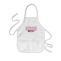 Cat Mouse Pattern Pink aprons