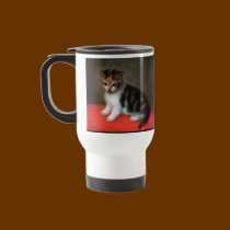 Cat Mug: Kitten Painting by George Stubbs mugs
