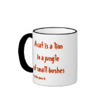 Cat mum and kitten mug