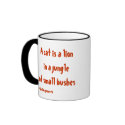 Cat mum and kitten mug