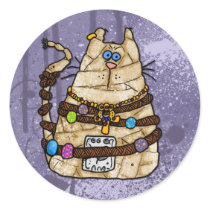 cat mummy 2 stickers