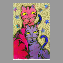 Cat N Stars posters