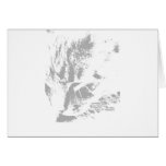 Cat Nap Face in Gray cards