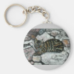 Cat Nap Key Chain