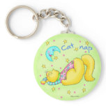 Cat Nap Key Chain