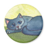 Cat Nap Magnet