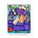 Cat Nap On Mom's Chair posters by jamiecreates1 Cat Nap On Mom's Chair posters
