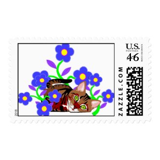 Cat Nap stamp