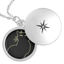 Cat Necklace Cat Art Gifts Cat Jewelry